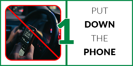 1. Put down your phone