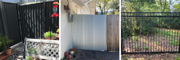 Steel Privacy Fencing