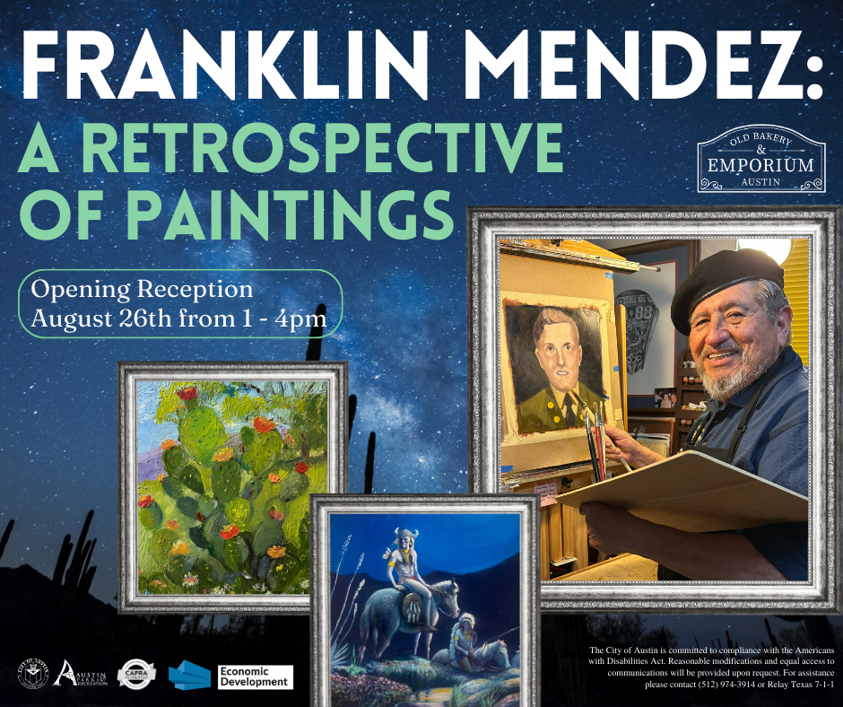 Franklin Mendez: Painting Retrospective Opening Reception 8/26