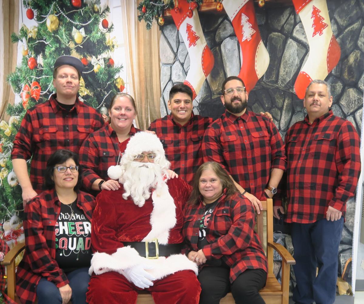 South Austin Senior Activity Staff Picture - Holidays 2019