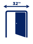 Icon for widen doorways