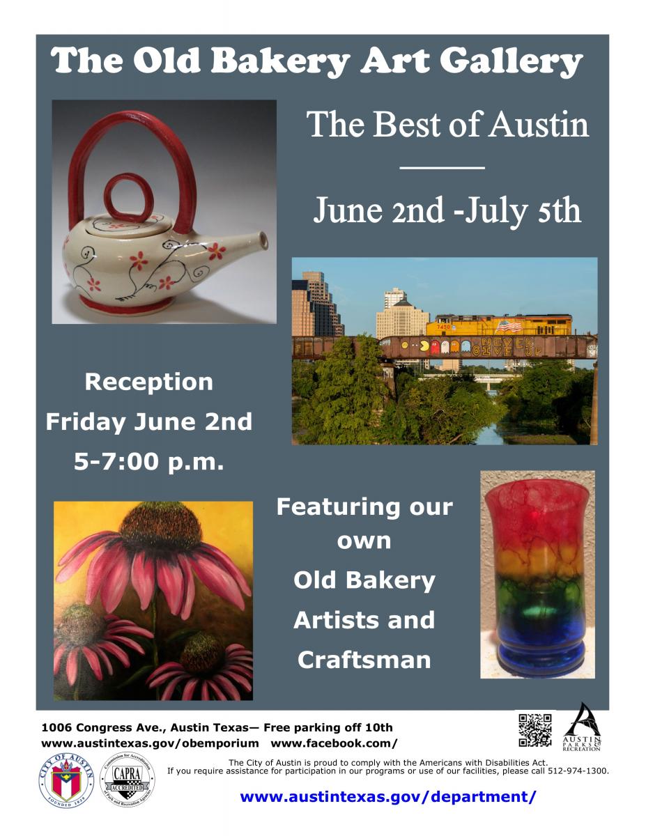June Art Exhibit at the Old Bakery