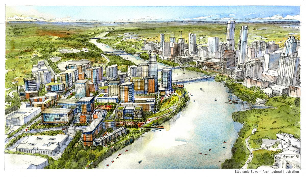 Urban plan Austin Texas