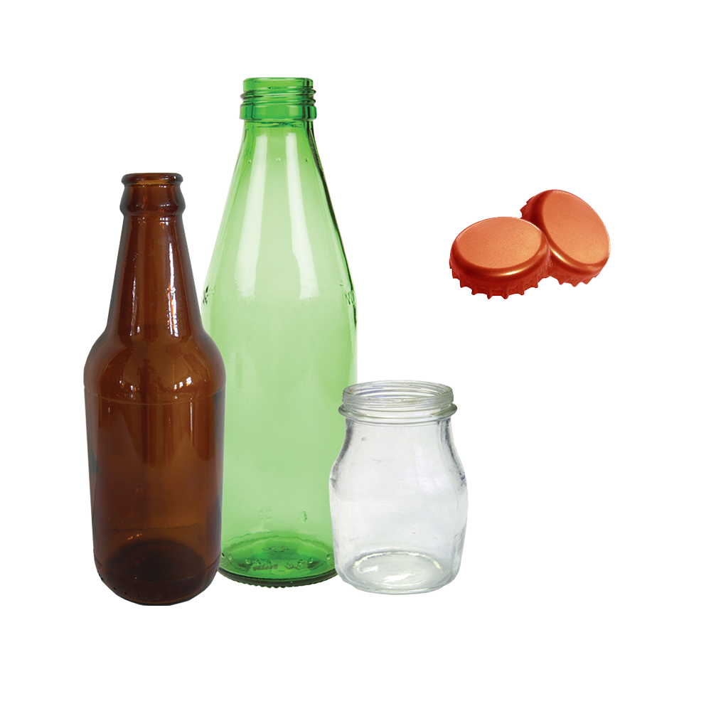 Image of glass containers