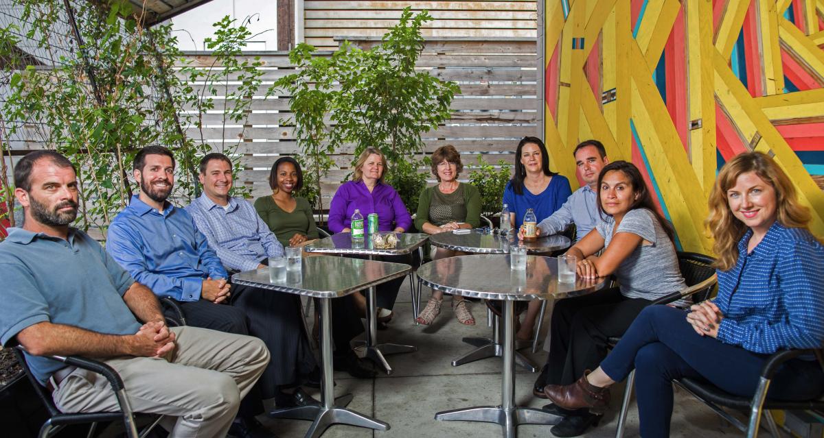 Photo of the Sustainability staff
