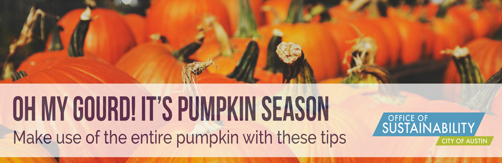 Oh my gourd! It's pumpkin season: Make use of the entire pumpkin with these tips