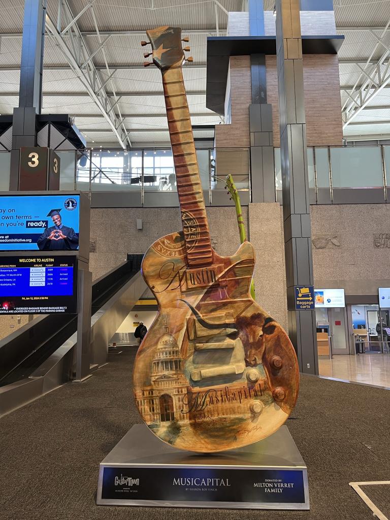 photo of Musicapital guitar at AUS