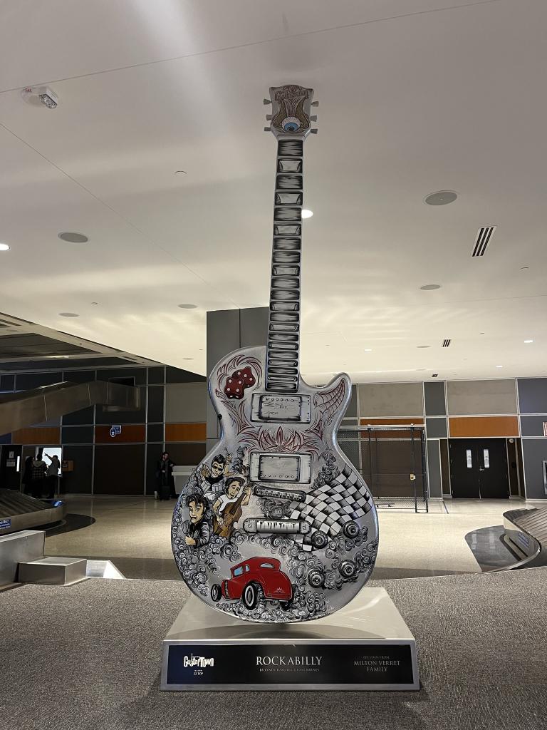 Photo of Rockabilly guitar at AUS
