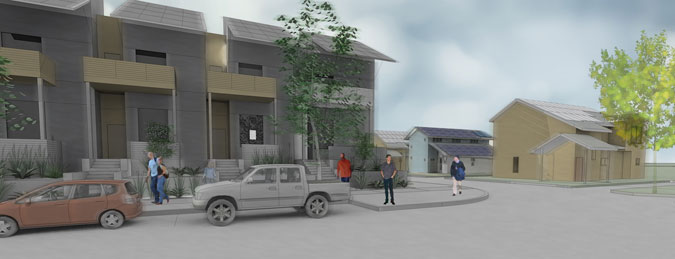 artist's rendition of Guadalupe - Saldana Subdivision
