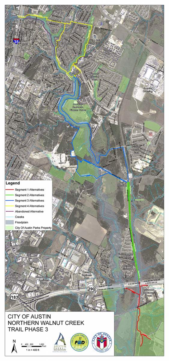 Walnut Creek Trail System  Public Works  AustinTexas.gov - The 