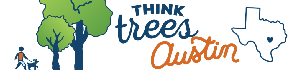 Banner that says ThinkTrees Austin.