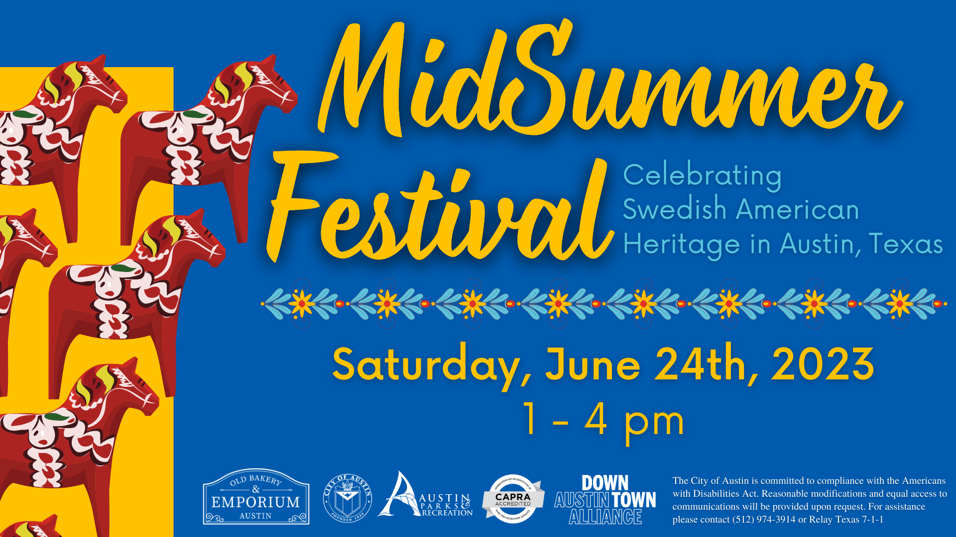 MidSummer Festival Celebrating SwedishAmerican Culture in Austin