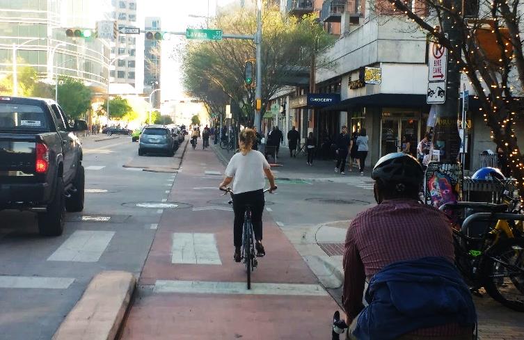 protected bike lane