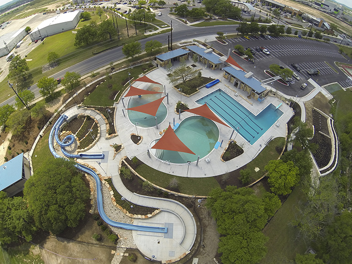 Aerial Picture of Bartholomew Pool
