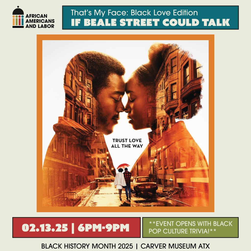 colorful image and movie poster for If Beale Street Could Talk