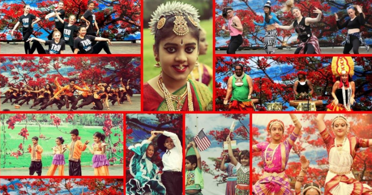 Traditional South Asian Dancers