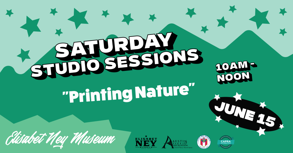 Saturday Studio Sessions - Printing Nature
