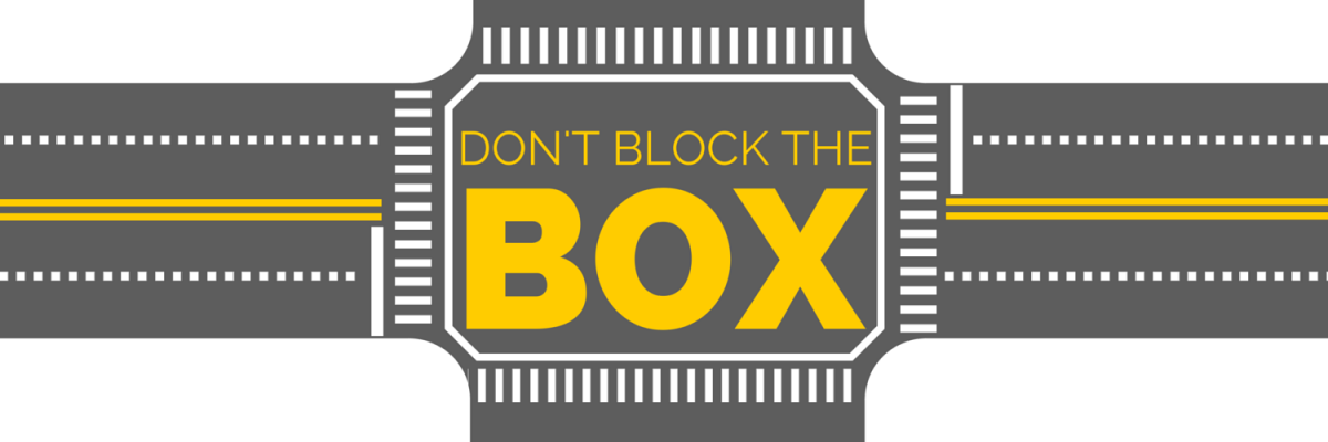 Don't Block the Box banner