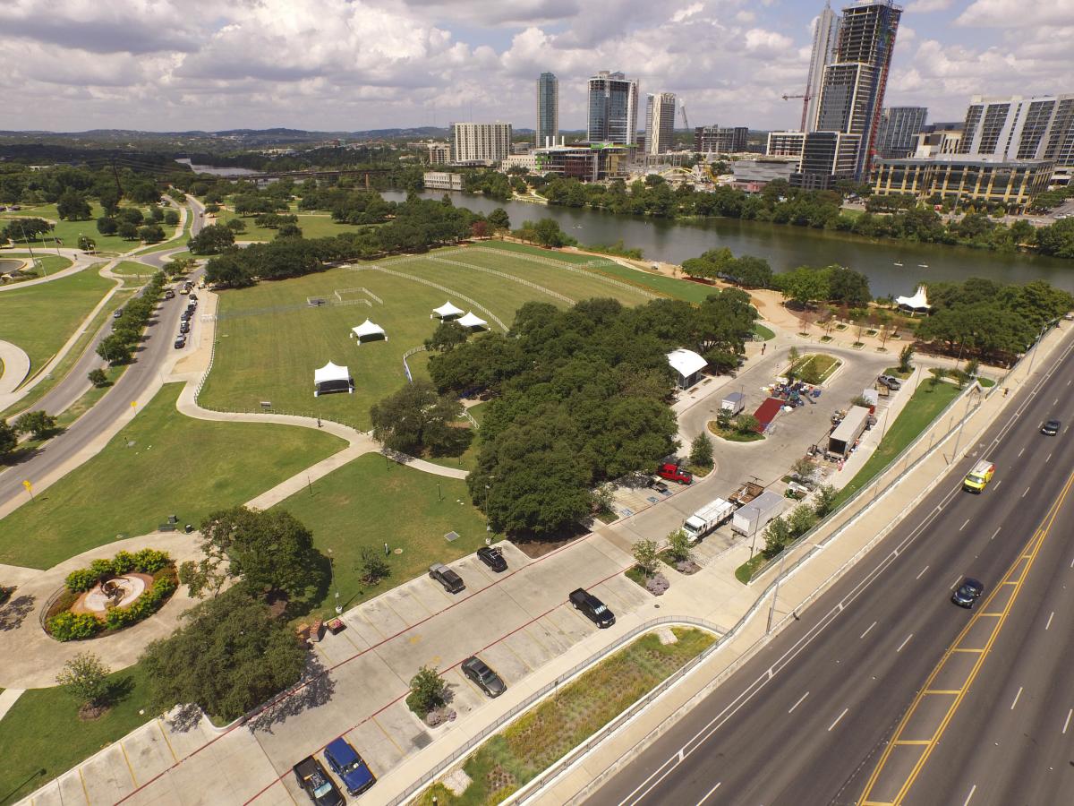 Auditorium Shores (now known as Vic Mathias Shores) Trailhead