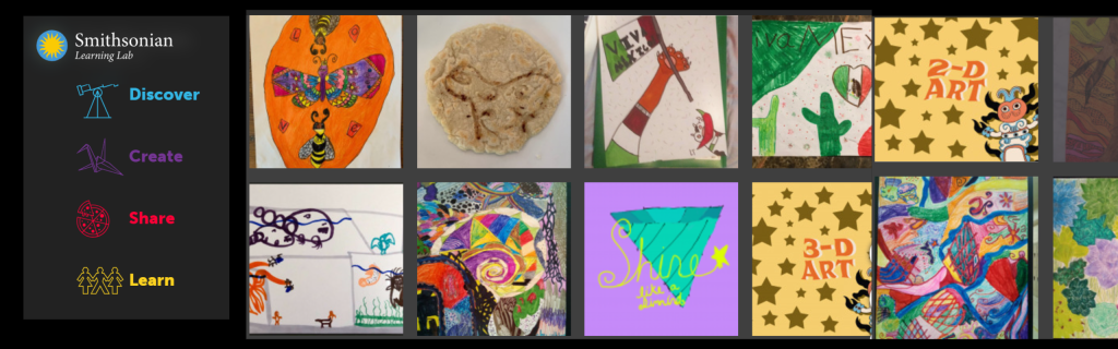 Smithsonian Learning Lab examples