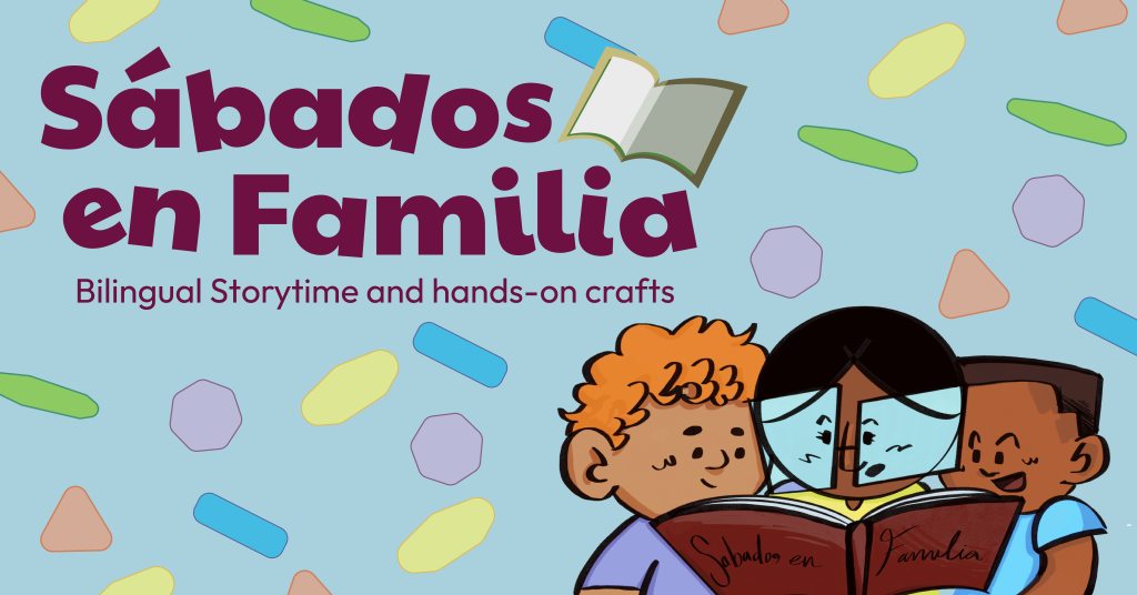 Sabados en Familia- childern reading