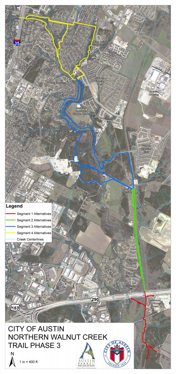 Walnut Creek Trail System Public - NWCT Scope Map Overall Reduced