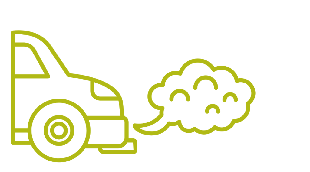 Icon of a car exhaust.