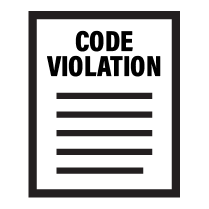 code violation icon