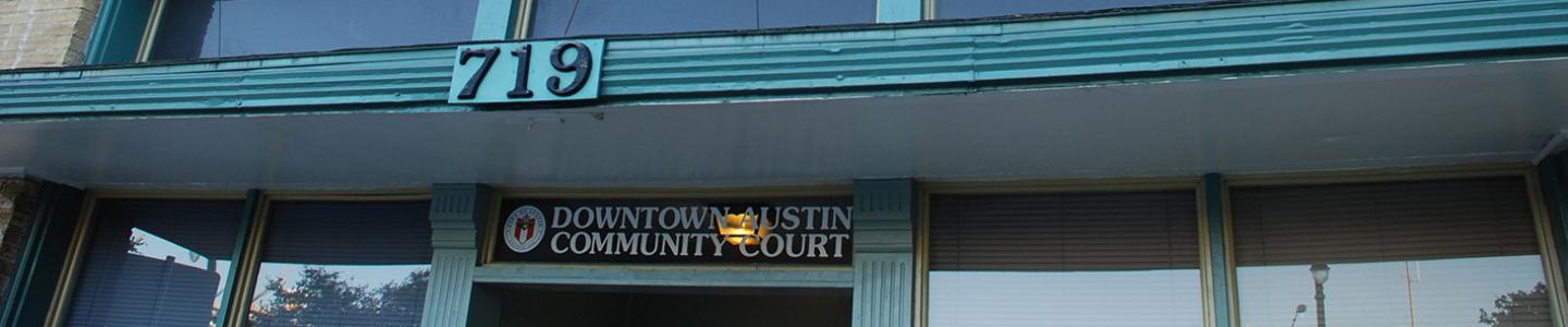 Community Court AustinTexas gov