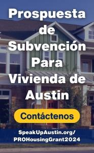 Prospuesta de Subvención Para Vivienda de Austin