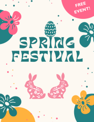 Spring Festival Free Event at Alamo Recreation Center