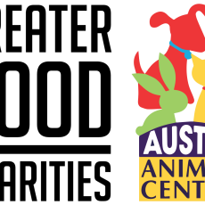 Greater Good Charities and Austin Animal Center Logos