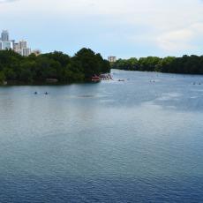 Image of Lady Bird Lake - Austin Water and LCRA coordinating to return Lady Bird Lake to normal levels