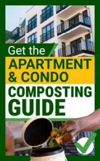 Text reads: Get the apartment and recycling composting guide